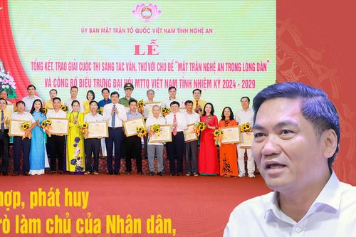 Tập hợp, phát huy vai trò làm chủ của Nhân dân, đưa Nghệ An phát triển
