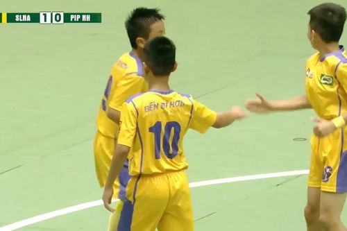 Thắng trận thứ 2, U11 Sông Lam Nghệ An giành vé vào tứ kết Giải nhi đồng toàn quốc