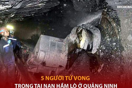 Bản tin 60s: 5 người tử vong trong tai nạn hầm lò ở Quảng Ninh