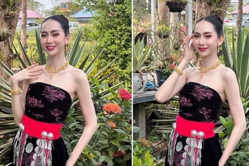 Mê mẩn nhan sắc người đẹp Lào sang Việt Nam thi Hoa hậu Trái Đất