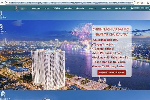 Lùm xùm ở 'tổ hợp căn hộ Peninsula' Đà Nẵng: Chủ đầu tư nói gì?
