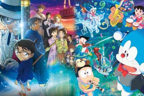 Conan Movie 27: Ngôi Sao 5 Cánh 1 Triệu Đô chính thức vượt mặt Doraemon