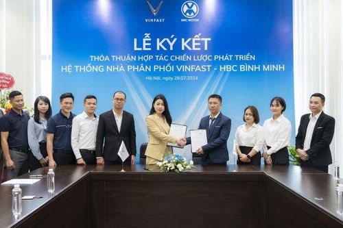 VinFast và Công ty Cổ phần Đầu tư HBC Bình Minh ký kết thỏa thuận hợp tác chiến lược