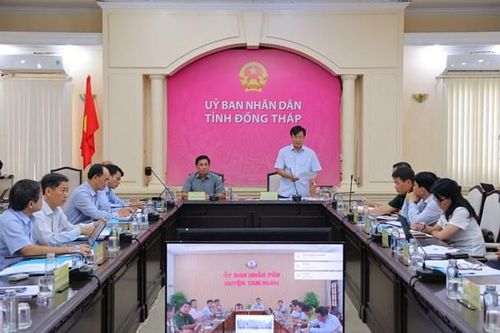 Chủ động phương án phòng cháy chữa cháy rừng tại Vườn Quốc gia Tràm Chim