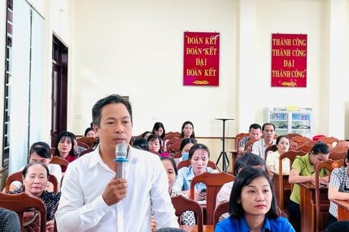 Đạ Tẻh: Đối thoại giữa người đứng đầu cấp ủy, chính quyền với đại diện các tầng lớp Nhân dân