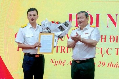 Phó cục trưởng Cục Thuế Hà Tĩnh giữ chức Phó cục trưởng Cục Thuế Nghệ An