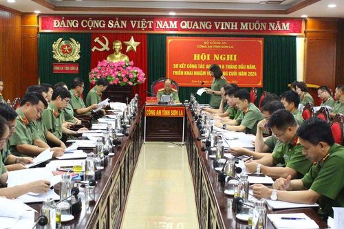 Công an tỉnh Sơn La: Sơ kết công tác an ninh 6 tháng đầu năm 2024
