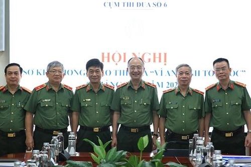 Đẩy mạnh phong trào thi đua trong Cụm thi đua số 6 – Bộ Công an