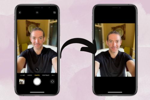 Cách khắc phục lỗi chụp cam thường iPhone bị lệch mặt
