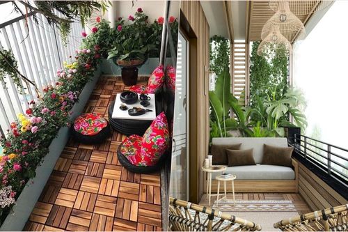 Những cách trang trí ban công chung cư đơn giản, đẹp mắt