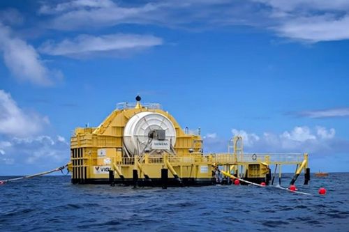 Turbine nổi sản xuất điện sóng công suất 1,25 MW