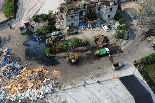 Sau phản ánh của Gia đình và Xã hội, Phó Chủ tịch UBND tỉnh Nam Định chỉ đạo kiểm tra nhà máy rác Nam Giang