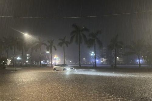 Quảng Ninh - Hải Phòng hứng lượng mưa rất lớn, nhiều nơi ngập sâu