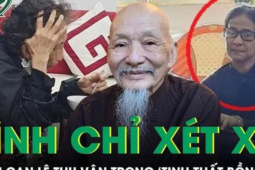 Thực hiện thủ tục đình chỉ xét xử đối với bị can Lê Thu Vân trong vụ án 'Tịnh thất Bồng Lai'