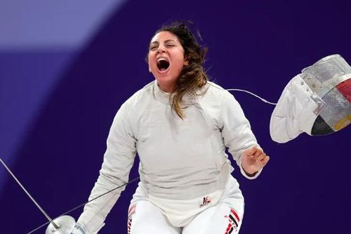Bà bầu 7 tháng thắng trận đấu kiếm tại Olympic Paris
