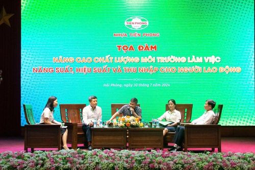Công ty CP Nhựa Thiếu niên Tiền Phong: nâng cao chất lượng môi trường làm việc