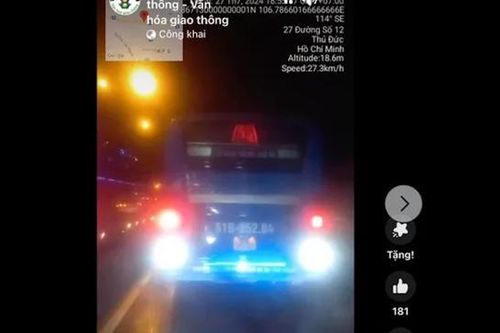 Đề nghị xử lý tài xế xe buýt độ đèn led tại TP Hồ Chí Minh
