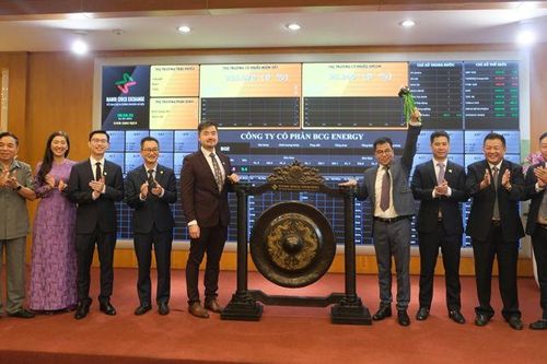 BCG Energy - doanh nghiệp thứ 29 chính thức giao dịch trên thị trường UPCoM năm 2024
