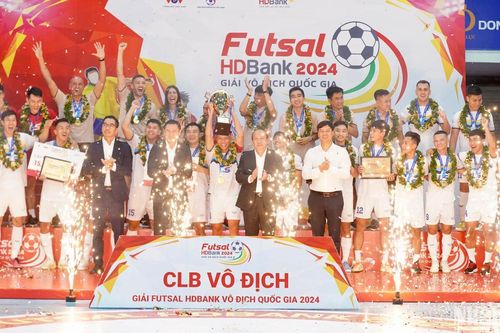 Thái Sơn Nam vô địch giải futsal quốc gia năm 2024
