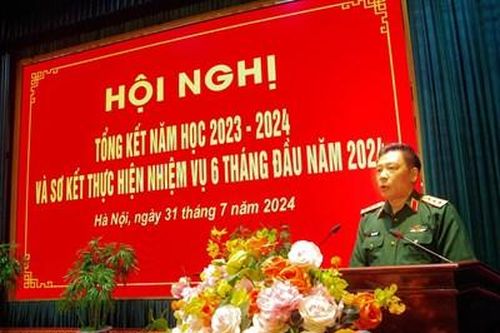 Học viện Quốc phòng hoàn thành xuất sắc nhiệm vụ năm học 2023-2024