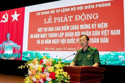 Phát động đợt thi đua cao điểm chào mừng kỷ niệm 80 năm Ngày thành lập Quân đội nhân dân Việt Nam và 35 năm Ngày hội Quốc phòng toàn dân