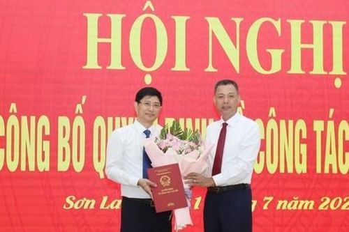 Bổ nhiệm Chủ tịch huyện làm Phó Giám đốc Sở Nông nghiệp và Phát triển nông thôn Sơn La