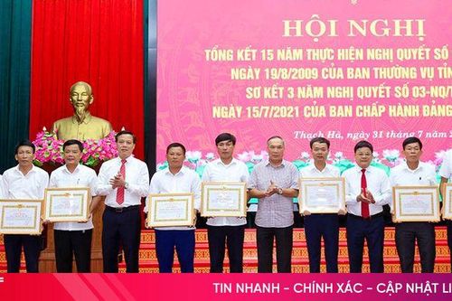 Thạch Hà tập trung công tác cán bộ và xây dựng hệ thống chính trị