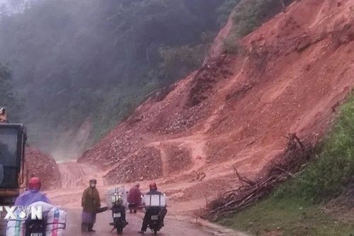 Mưa lớn kéo dài trên diện rộng ở Cao Bằng gây ngập lụt, sạt lở