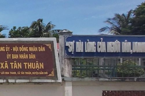 Cà Mau: Cách chức Phó Văn phòng huyện Đầm Dơi vì sai phạm về đất đai