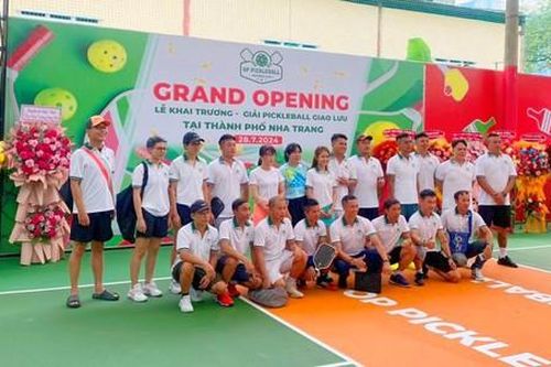 Khánh Hòa: Đông đảo vận động viên đến tranh tài tại giải đấu Pickleball ở Nha Trang