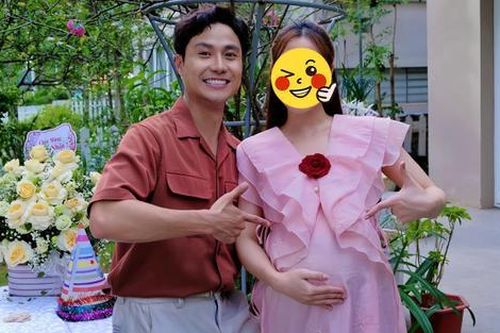 Thanh Sơn hạnh phúc khoe ảnh 'vợ bầu' vượt mặt trong phim mới