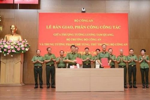 Bộ Công an điều động nhiều nhân sự lãnh đạo mới