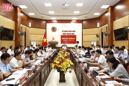 UBND tỉnh đánh giá tình hình kinh tế - xã hội tháng 7, nhiệm vụ trọng tâm tháng 8/2024