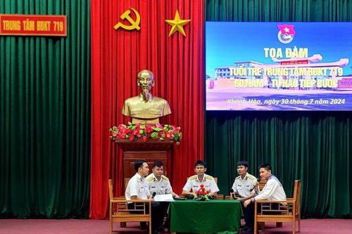 CHỈ GỬI ONLINE - Trung tâm Bảo đảm kỹ thuật 719: Tọa đàm thanh niên '60 năm - Tự hào tiếp bước'