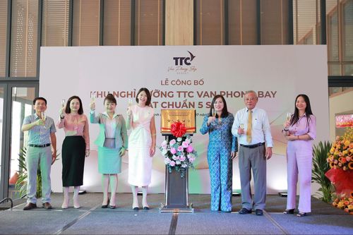 TTC Van Phong Bay Resort được công nhận đạt chuẩn 5 sao