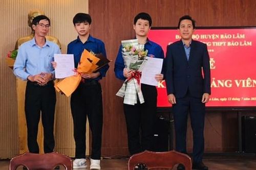 Công tác phát triển Đảng trong học sinh ở Bảo Lâm