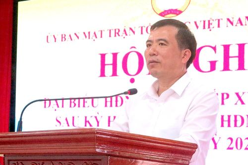 Tiếp xúc cử tri tại Thanh Thủy, Yên Lập và thị xã Phú Thọ