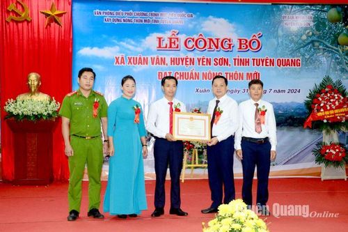 Xuân Vân huy động 180 tỷ đồng xây dựng nông thôn mới