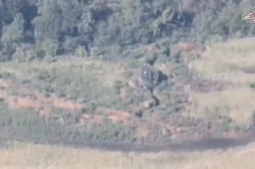 Video pháo Nga phá hủy xe tăng Abrams do Mỹ sản xuất tại Donetsk