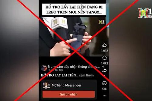 Cắt ghép nội dung của Đài Hà Nội để lừa đảo