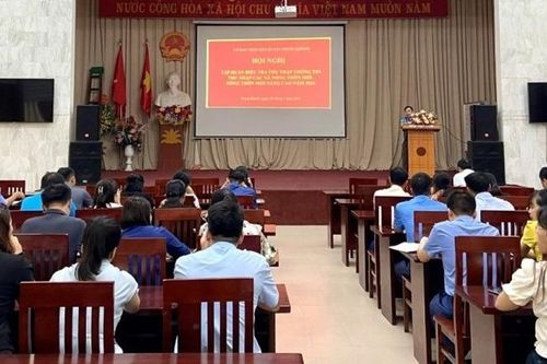50 đại biểu tập huấn thu thập thông tin thu nhập thuộc Bộ tiêu chí quốc gia nông thôn mới