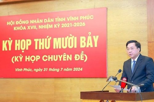 Tân Chủ tịch tỉnh Vĩnh Phúc Trần Duy Đông hứa hành động vì lợi ích chung