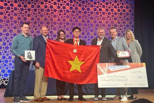 6/6 thí sinh Việt lọt top 10 giải Vô địch Tin học văn phòng thế giới