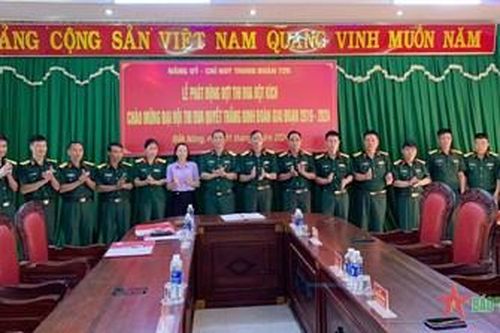 Trung đoàn 720 (Binh đoàn 16) phát động thi đua đột kích
