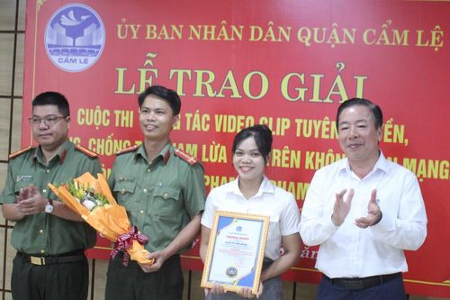 Trao giải cuộc thi sáng tác Video, Clip tuyên truyền phòng chống tội phạm lừa đảo trên không gian mạng và vi phạm pháp luật trong lứa tuổi thanh, thiếu niên