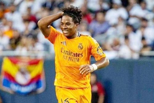 Endrick ra mắt Real Madrid trong trận thua AC Milan