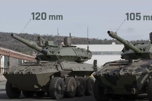 Xe tăng bánh lốp Centauro II buộc phải 'cải lùi' theo cách bất ngờ