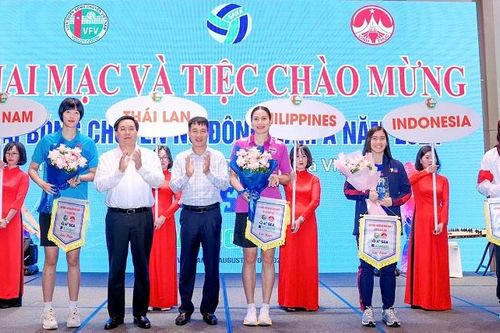 4 quốc gia tranh tài tại giải Bóng chuyền SEA V. League 2024