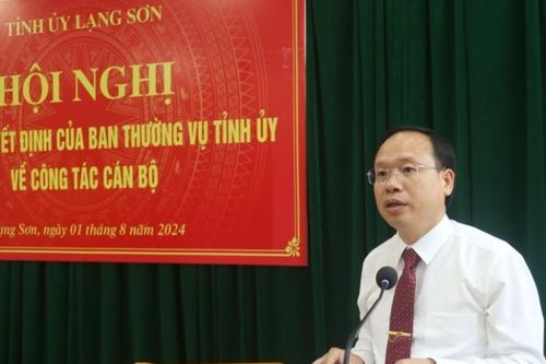 Bổ nhiệm lãnh đạo ở Lạng Sơn