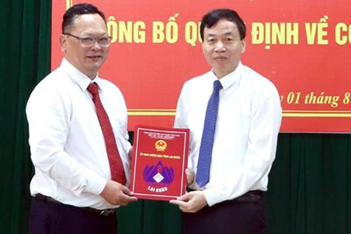 Phó Chủ tịch huyện nhận nhiệm vụ mới tại Sở GD-ĐT Lai Châu